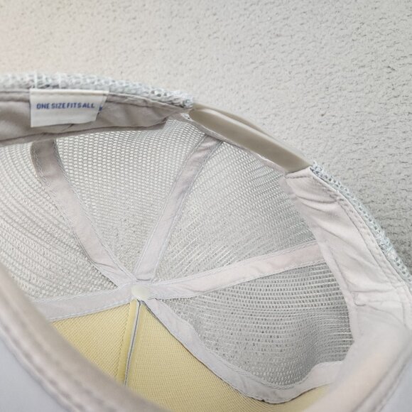 Vintage Trucker Hat Snapback Cap Condux International Gray Rope Foam Mesh 80s - Picture 9 of 9
